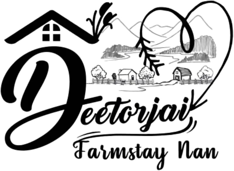 Deetorjai FarmStay Logo in black